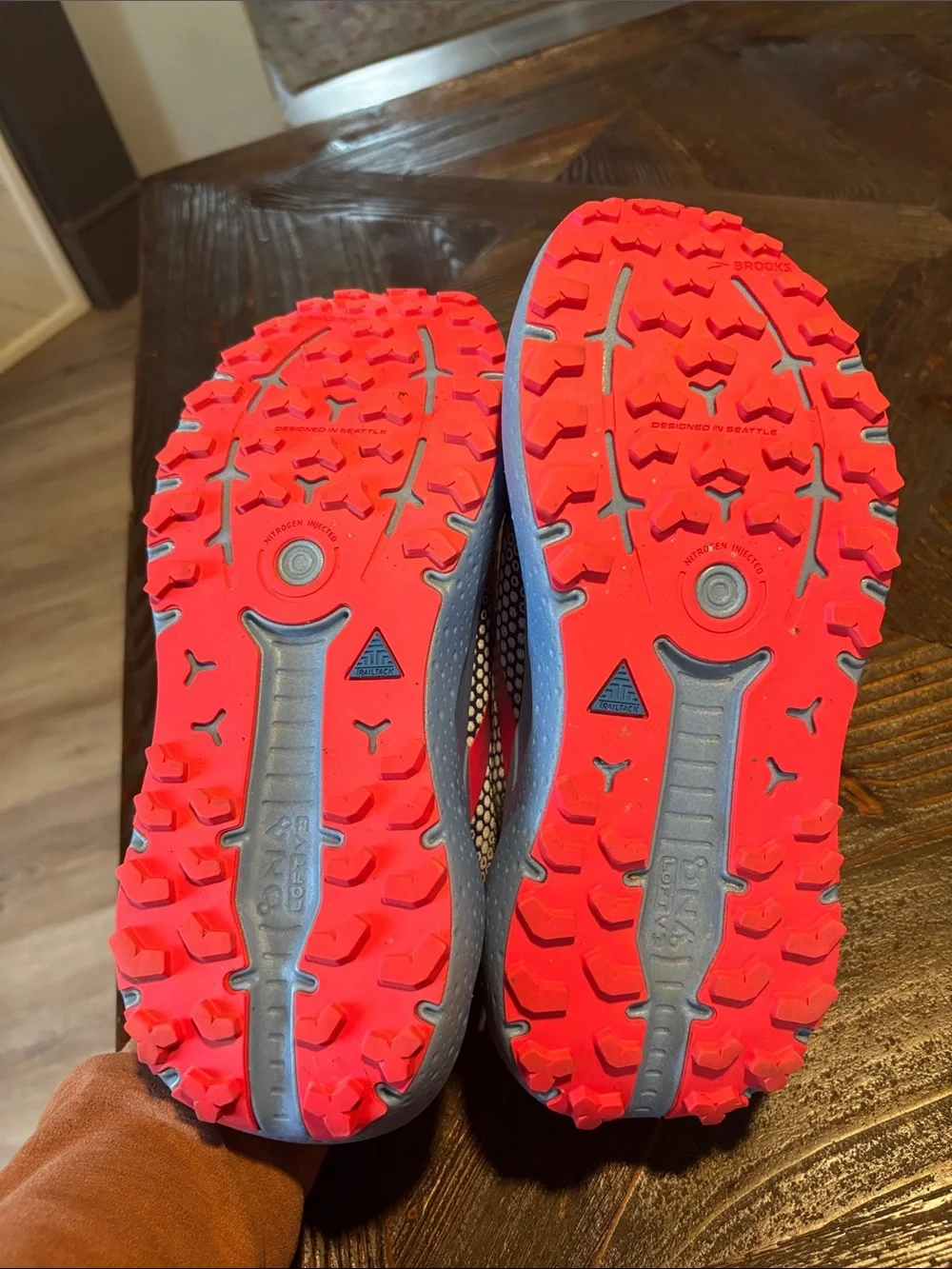 Brooks Caldera 6 Trail Women's Light Blue, White & Pink Shoes-NWOT or box